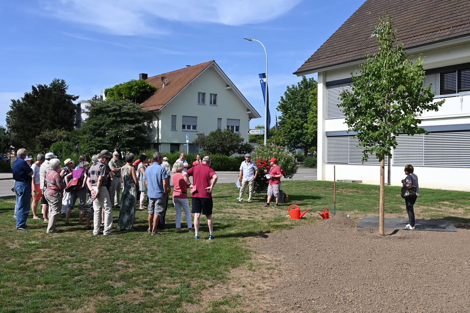 Pflanzung Zukunftslinde 1.8.2019